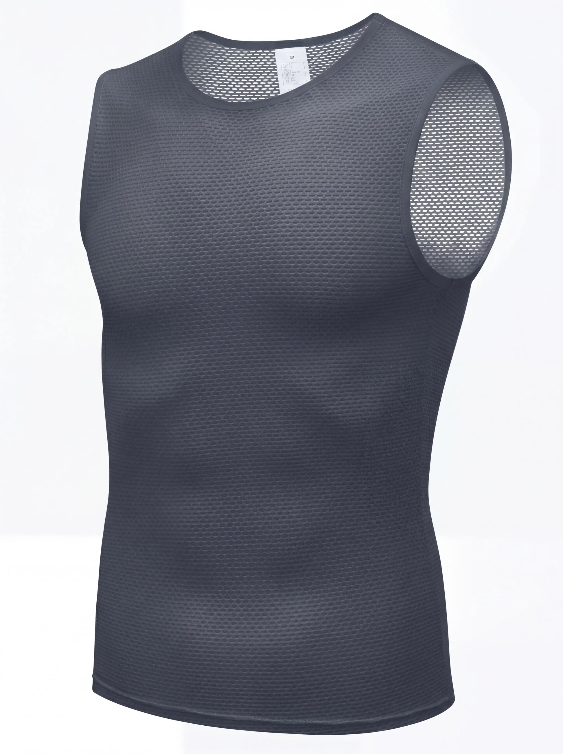 QUALICOS Men’s Mesh Cycling Base Layer Vest-3